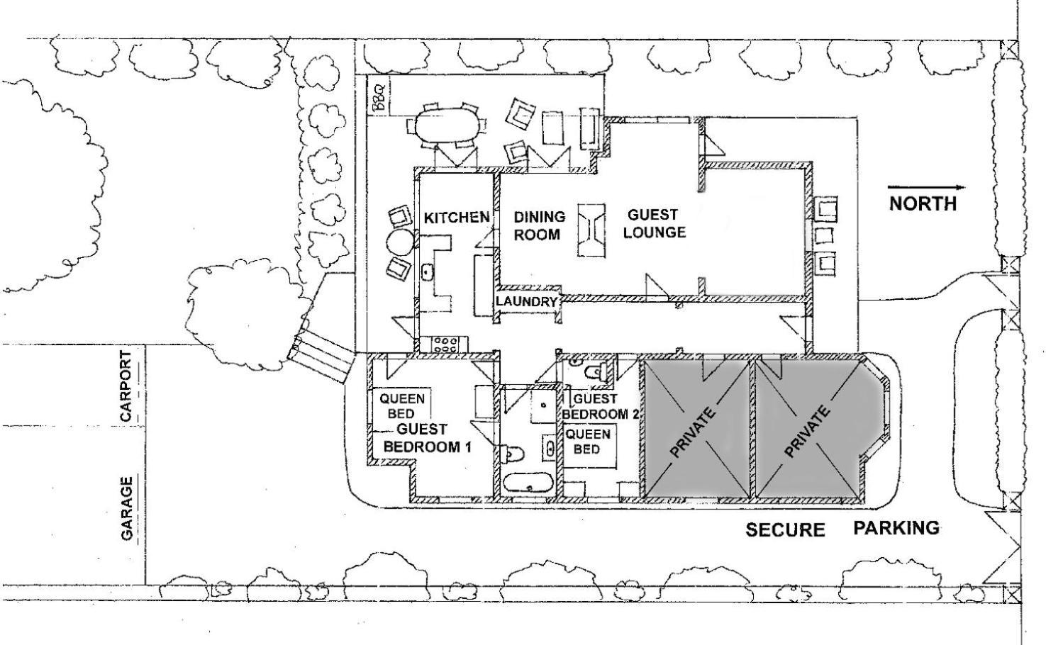 The Grange Bed and Breakfast Όκλαντ Εξωτερικό φωτογραφία